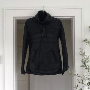 Lululemon Black Quilted Down Puffy Pullover Size 6